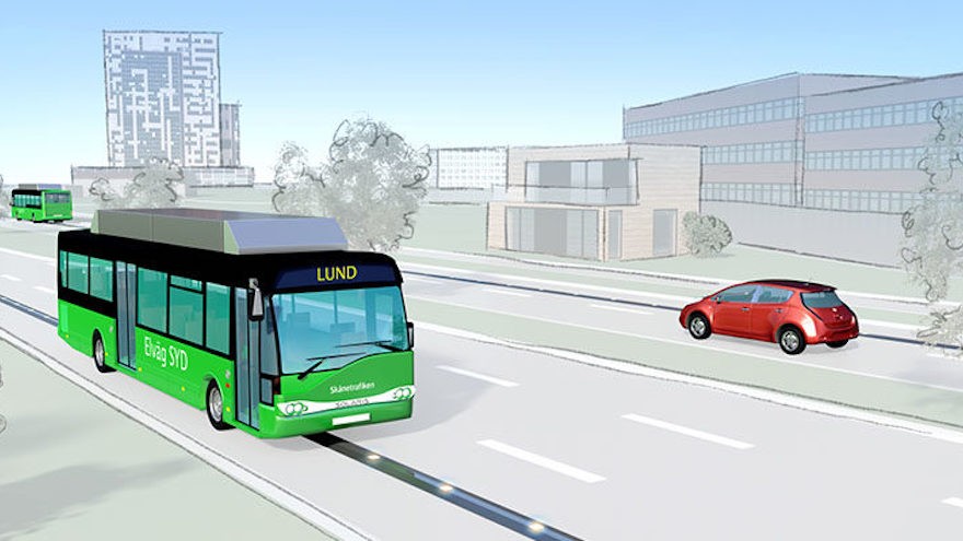 Innovación: prueban la primera autopista conectada que carga los coches que se desplazan por ella