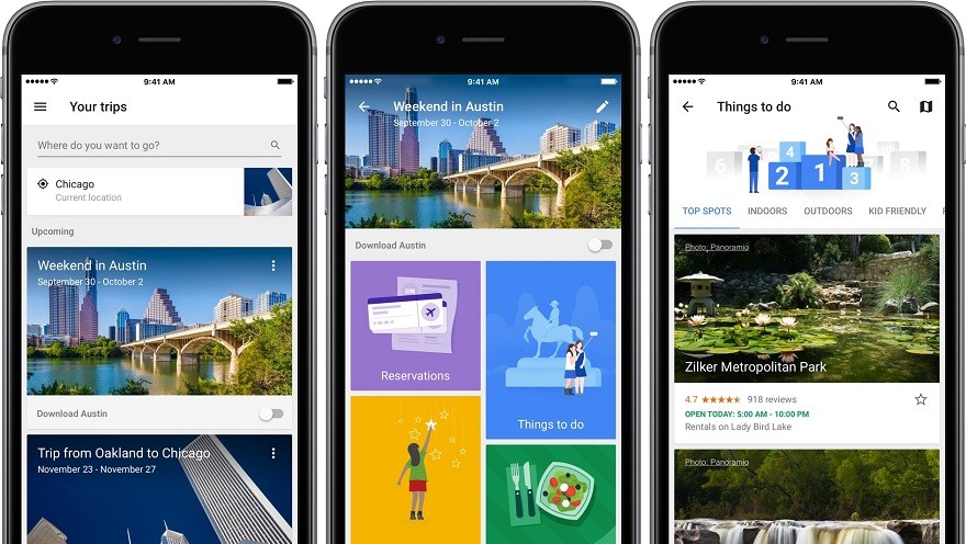 Google lanza una plataforma para organizar viajes: así funciona