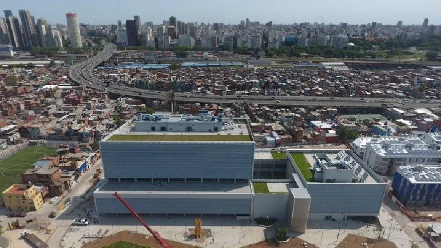 Urbanización: el Ministerio de Educación e Innovación de la Ciudad ya funciona en el Barrio 31