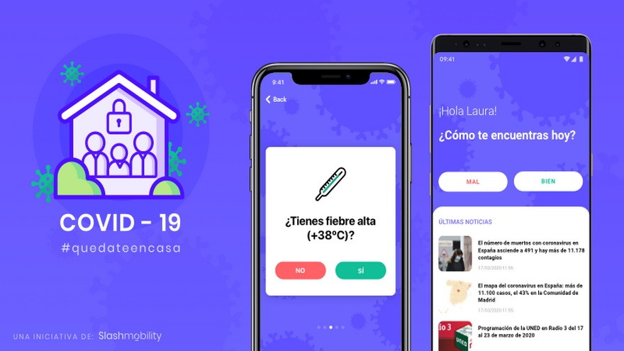 COVID-19 #quedateencasa: una app con toda la información y controles sobre el coronavirus