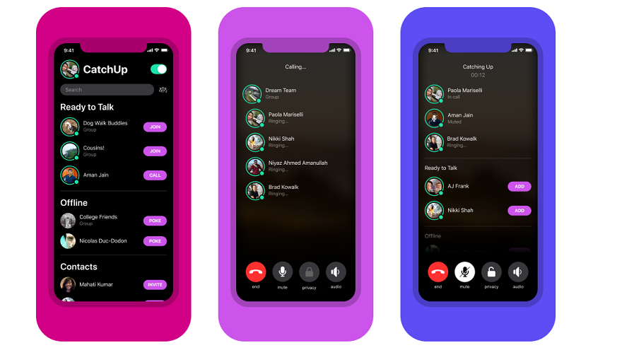 Todo lo que tenés que saber sobre CatchUP, la nueva app de Facebook para comunicarse durante la pandemia
