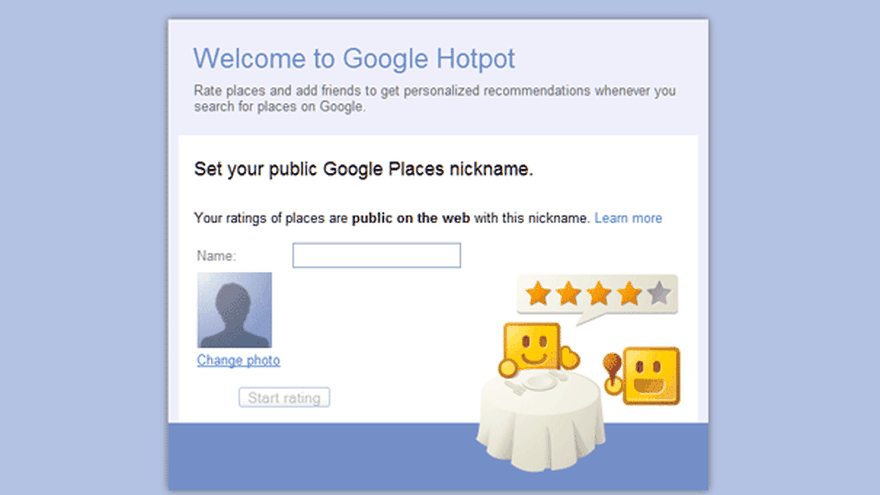 Google lanza HotPot, un motor de recomendación basado en geolocalización