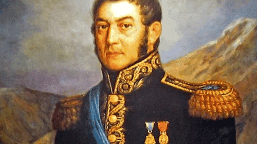 José de San Martín, el héroe que sobrevivió a la inflación y a un default