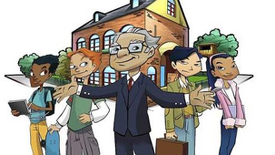 Buffett Ensenara Finanzas En Una Serie Infantil De Dibujos Animados