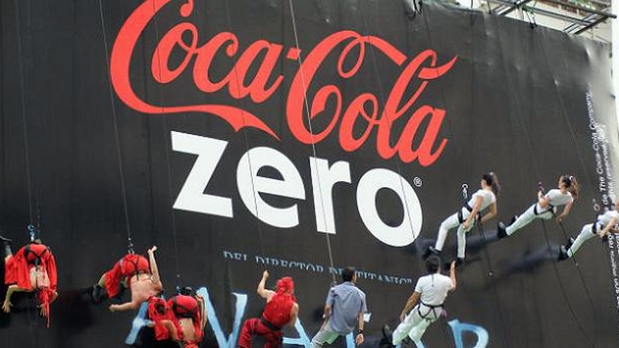 Buenos Aires tuvo el primer cartel viviente en la vía pública