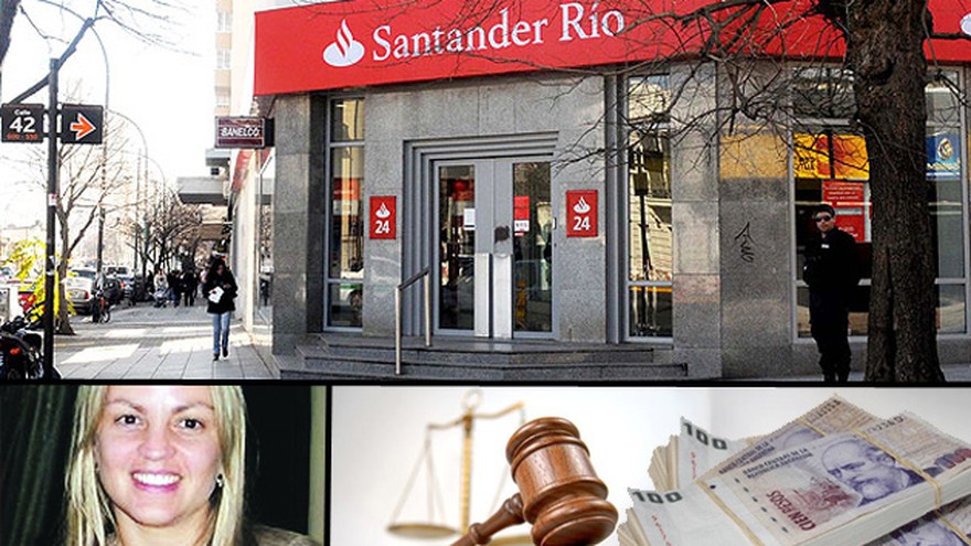 Salidera: Carolina Píparo reclama al Santander Río una indemnización de casi $7 millones