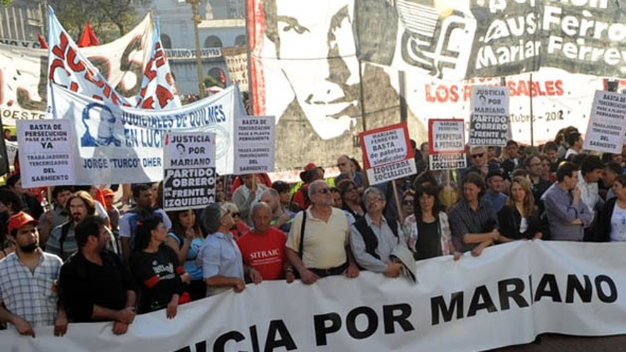 Piden perpetua para José Pedraza por el homicidio de Mariano Ferreyra