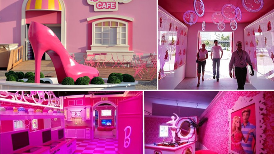 cómo es la casa de barbie