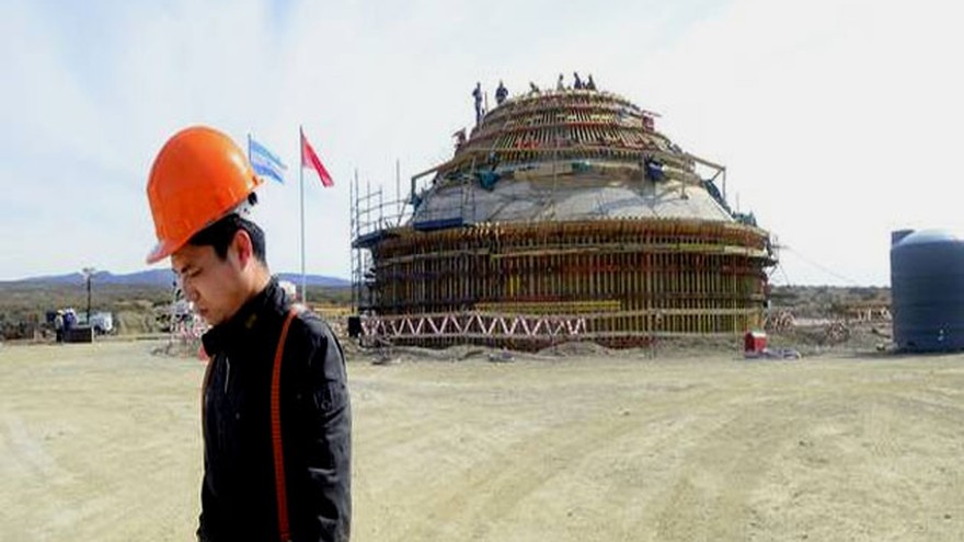 La estación espacial china en Neuquén empezará a funcionar el año que viene