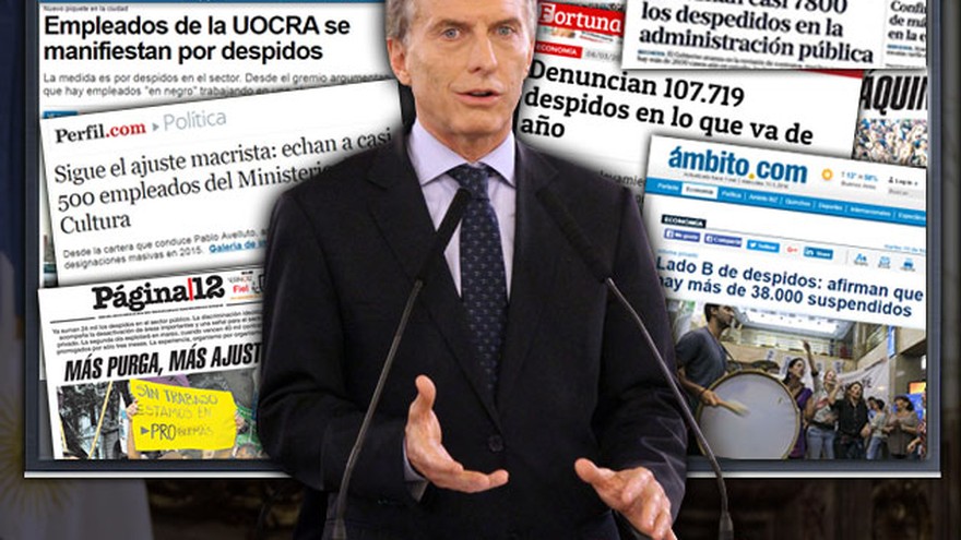 Macri y una pelea de fondo: persuadir de que no hay crisis de desempleo a una opinión pública asustada
