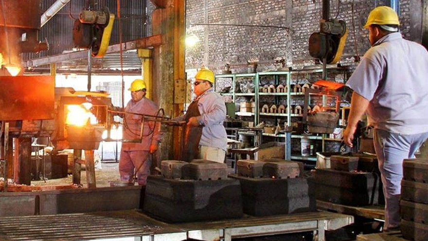 Fuerte suba de la industria en junio: creció 6,6% contra igual mes de 2016