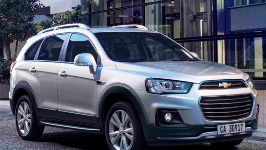 Después de Trailblazer y Tracker, Chevrolet presentó la renovada Captiva