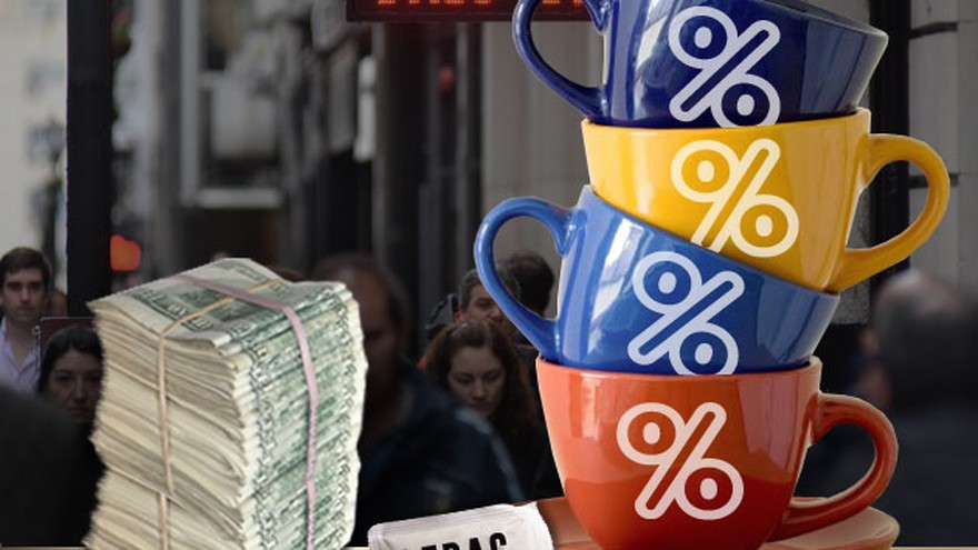 El dólar y las acciones cayeron a la espera de la licitación de las Lebac