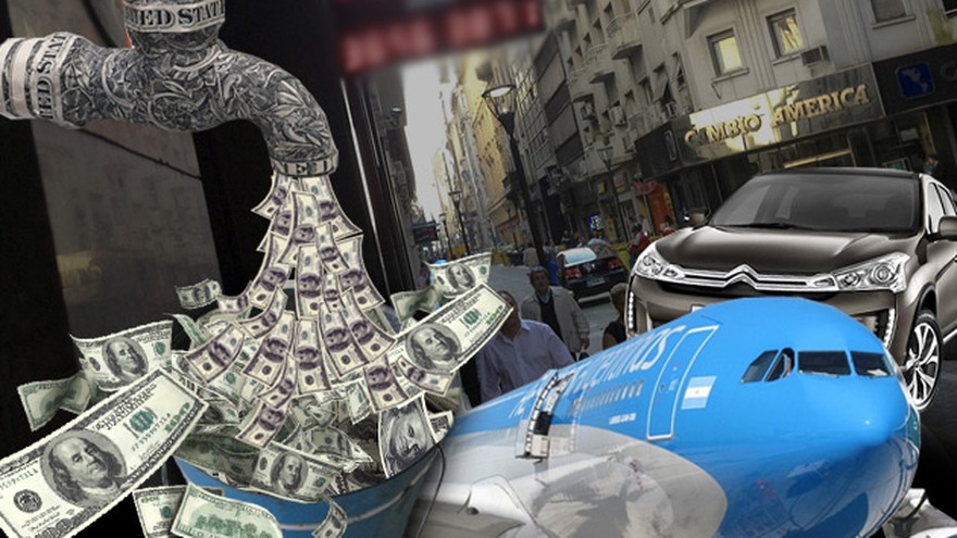 Gobierno se endeuda para financiar la fuga: en 2017 salen u$s22.000 M, más que en 2011 cuando CFK instauró el cepo