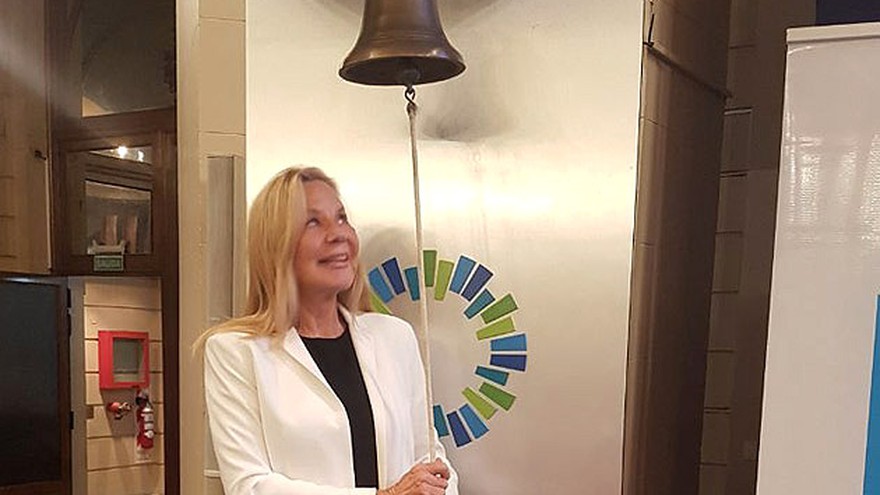 Presidenta del Bind Banco Industrial participó del Toque de la Campana por la Igualdad de Género