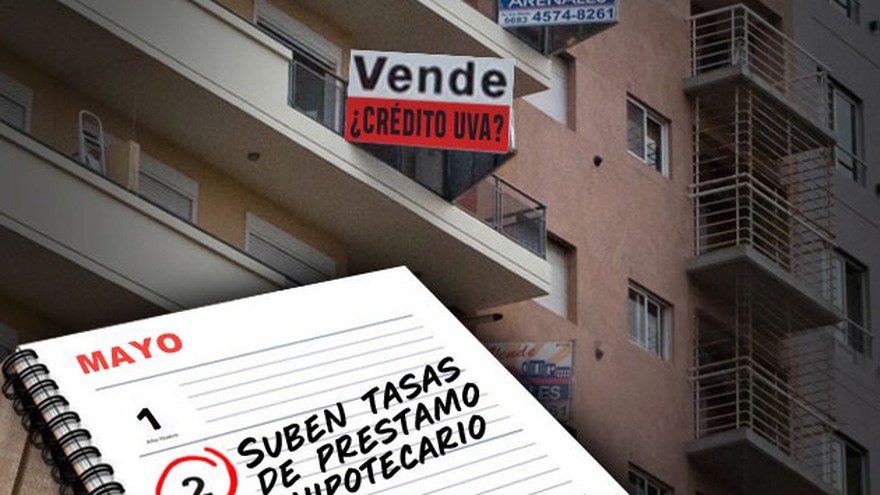Debutan nuevas tasas UVA y el mercado inmobiliario se inquieta por un enfriamiento del crédito