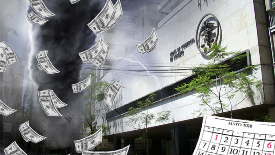 El vendaval del dólar dejó apenas dos acciones en pie en el mercado bursátil durante mayo