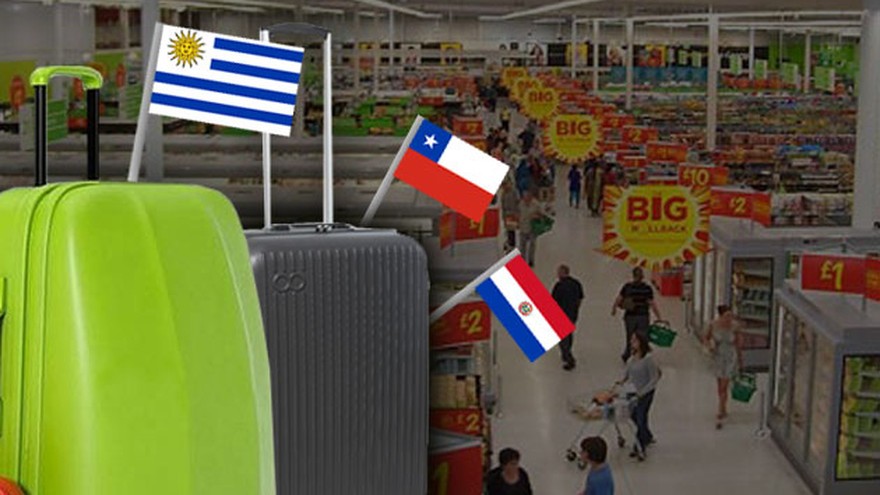Ya se terminó el "déme dos" en Paraguay, Chile y Uruguay: ahora los extranjeros vienen al país