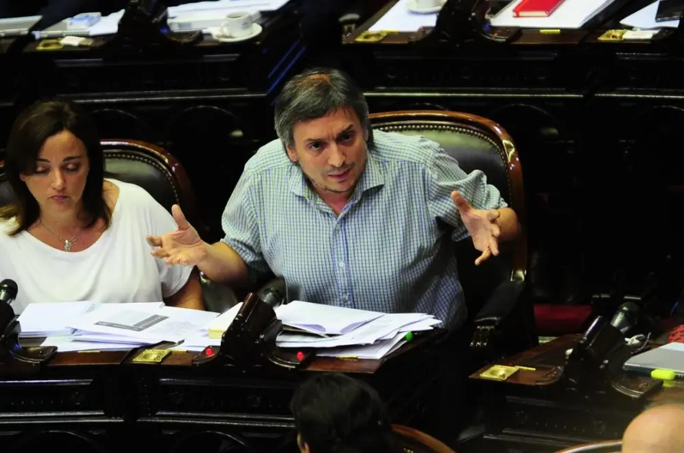 Máximo Kirchner es uno de los impulsores del impuesto a las grandes riquezas