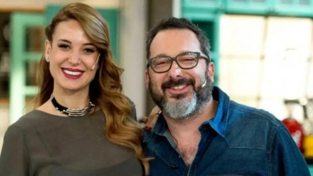 una de las conductoras del programa La peña de Morfi, en Telefe.
