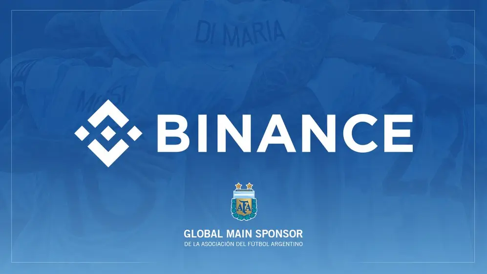 Binance es auspiciante de la AFA.