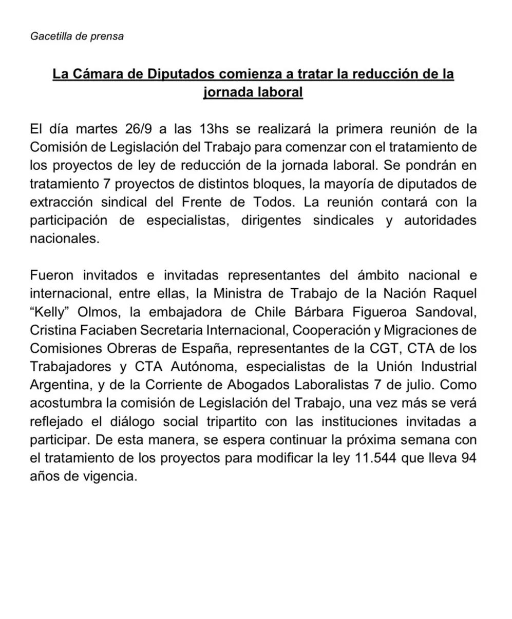 La Cámara de Diputados debatirá 7 proyectos con fuerte presencia de los gremios.
