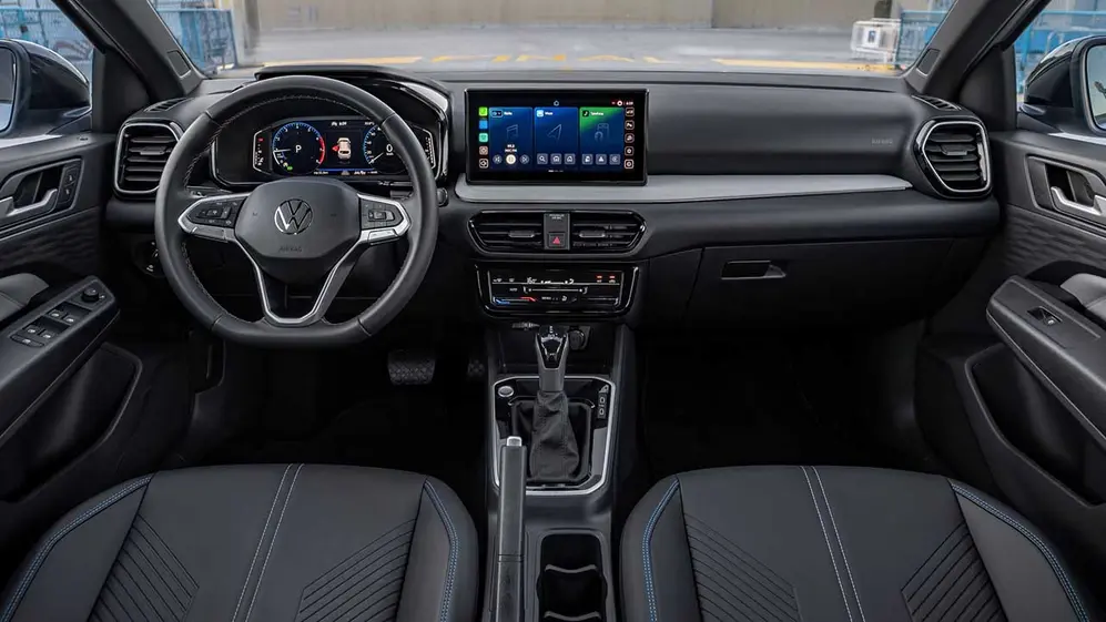 Agradable presentación del habitáculo del nuevo Volkswagen Tera