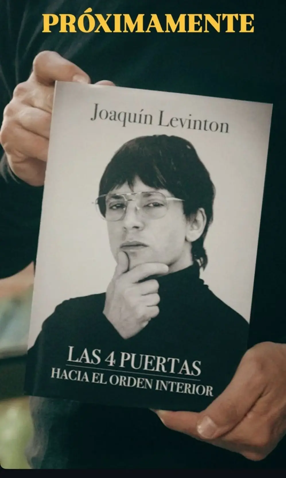 Joaquin Levinton presenta su libro