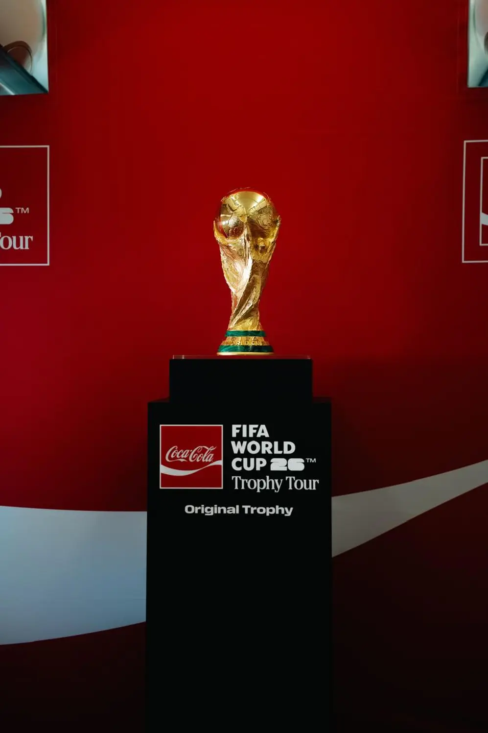 El Trofeo Original de la Copa Mundial de la FIFA llega a Buenos Aires
