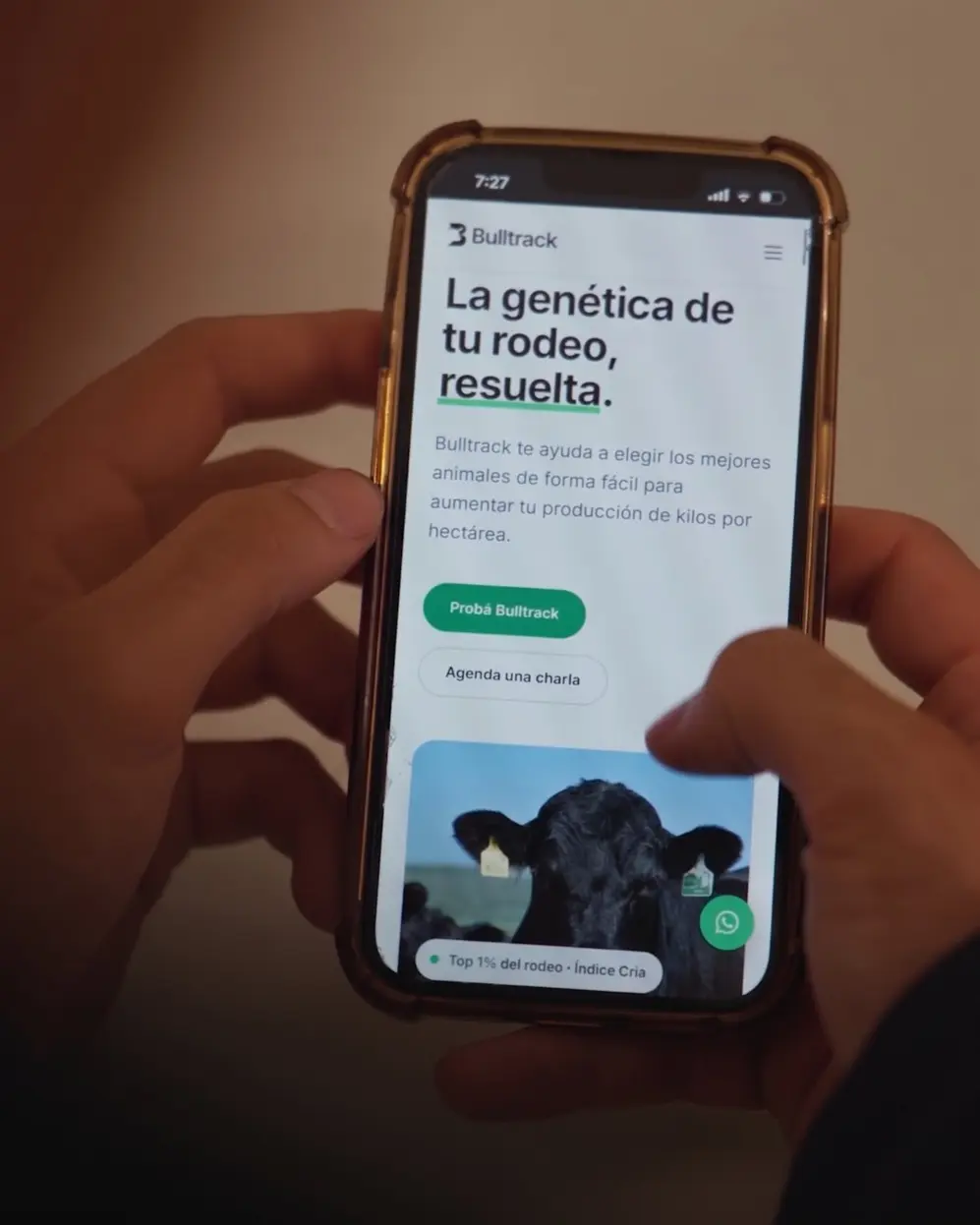 App Bulltrack (Gentileza Bulltrack)