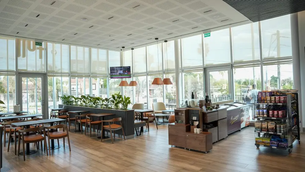 La estación incorporó una oferta gastronómica exclusiva que eleva el estándar del sector