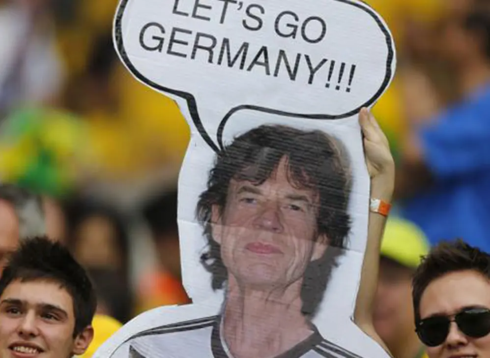 Mick Jagger tiene fama de traer mala suerte en el ámbito futbolero
