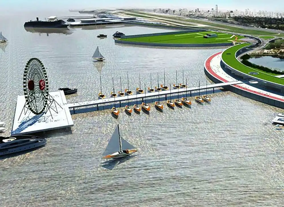 El plan oficial busca desarrollarr un nuevo barrio náutico al estilo Puerto Madero