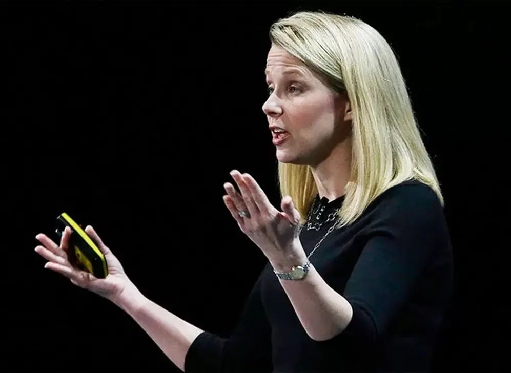 Marissa Mayer fue la última CEO de Yahoo antes de su venta a Verizon.