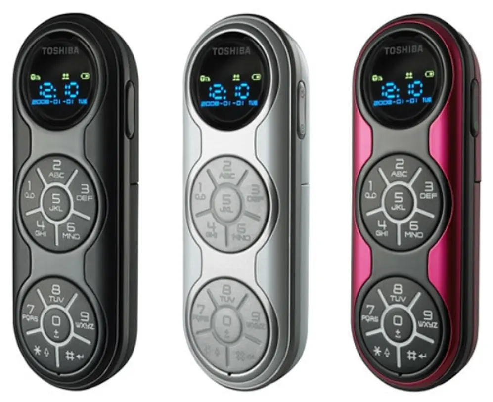 Toshiba y su celular con look de reproductor de MP3