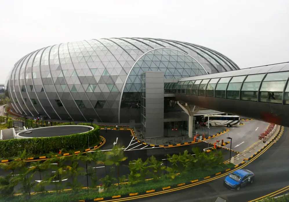 Aeropuerto de Singapur.