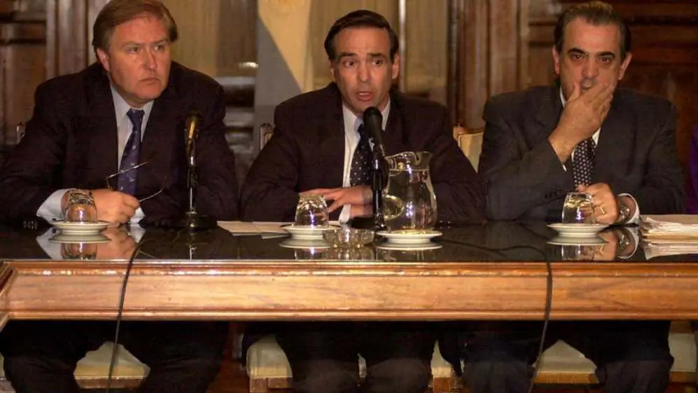 Pichetto junto a Miguel Ángel Toma y Eduardo Camaño 