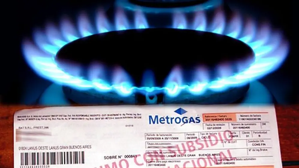  el Gobierno nacional oficializó un incremento del 9% en las tarifas de electricidad y de 6% para el gas 