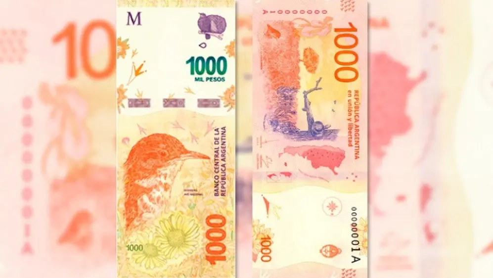 Quieren emitir billetes más grandes que de $1000.