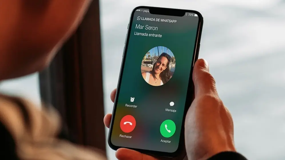 Por el momento el vishing en WhatsApp no llegó a las videollamadas.