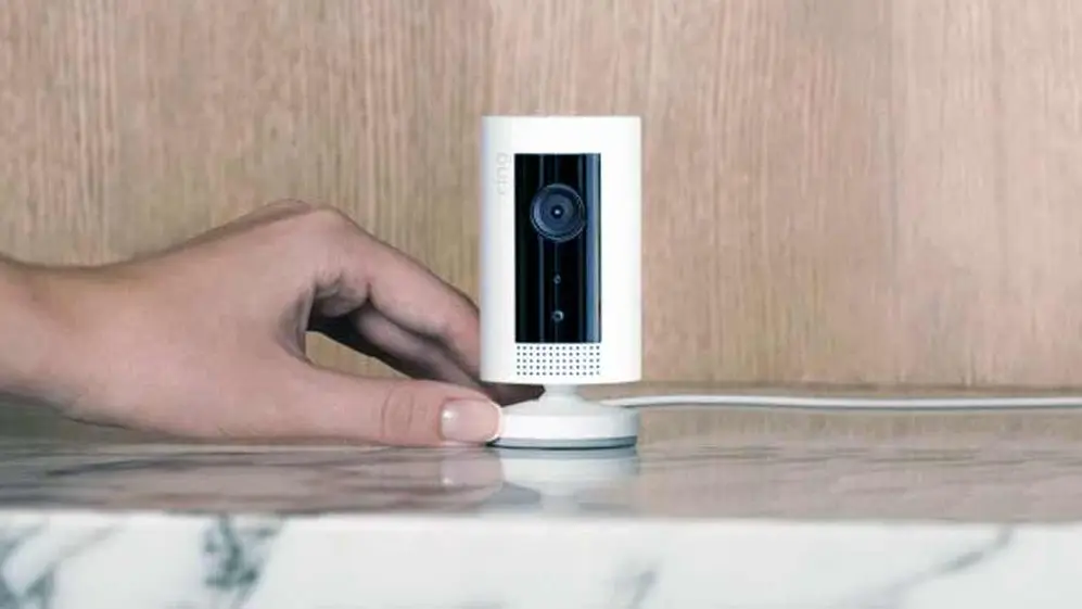 Timbre con cámara Ring, de Amazon.