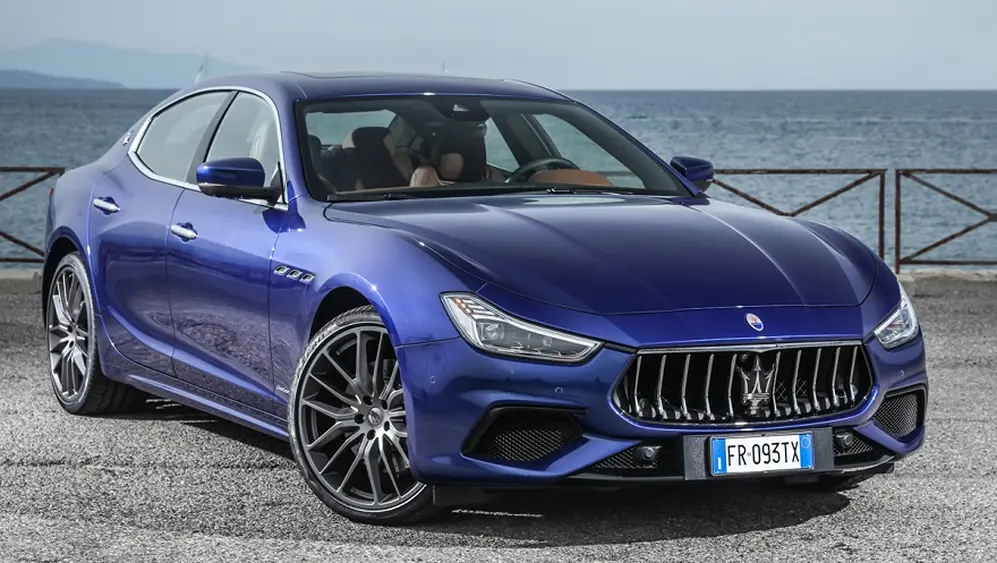 Maserati Ghibli, entre las marcas de autos más exclusivas.