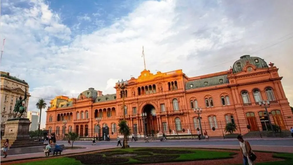 La Casa Rosada hoy
