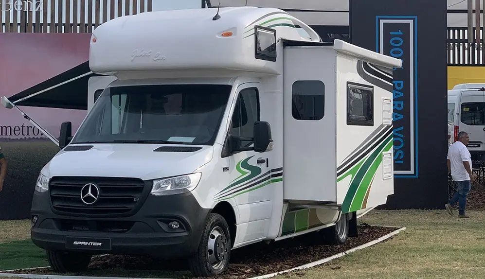Un motorhome a todo lujo.