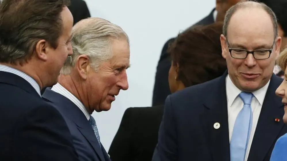 El Príncipe Carlos estuvo recientemente con Alberto de Mónaco