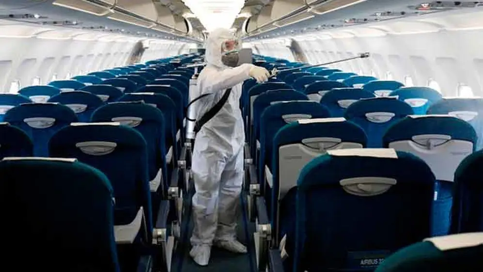 Problemas por los vuelos cancelados por coronavirus.