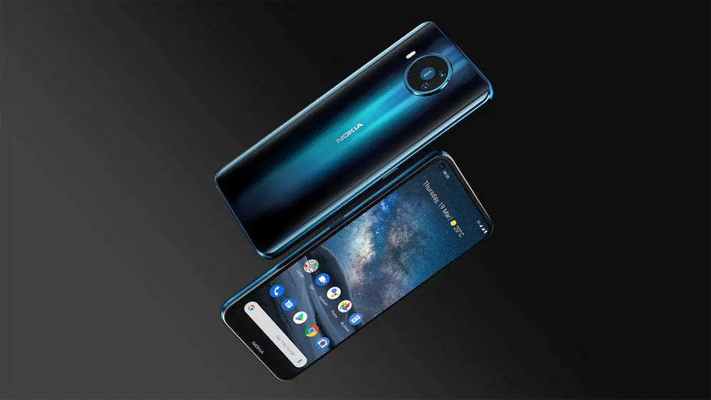 El teléfono móvil Nokia 8.3 incluye 5G.