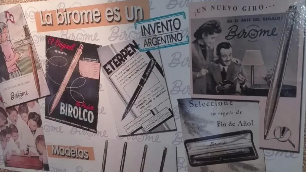 Las lapiceras, otro invento nacional.