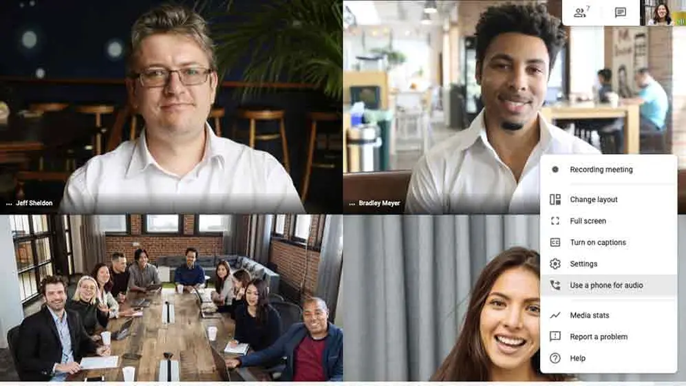La nueva actualización de Google Meet permite tener videollamadas con una máxima resolución de video.