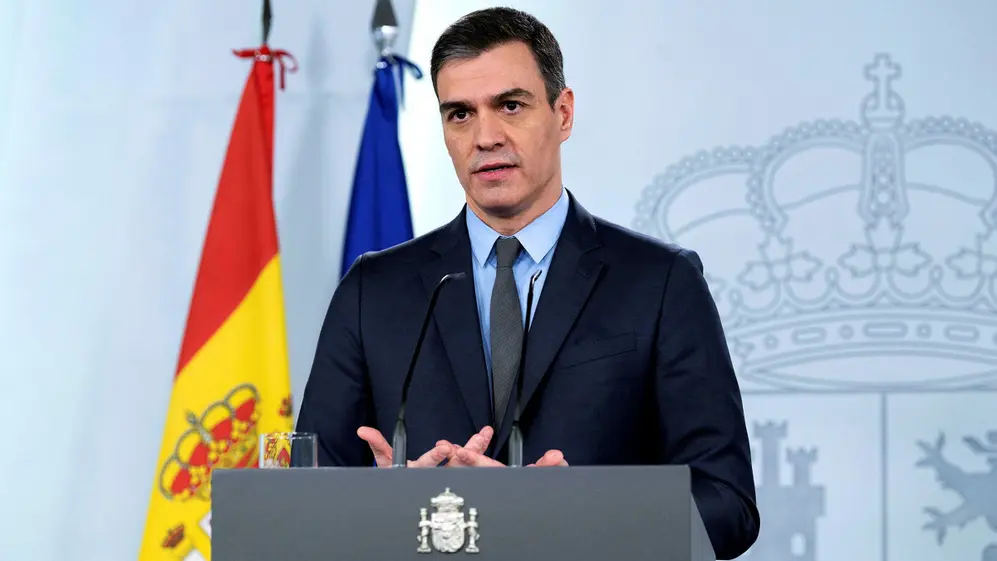 El presidente Pedro Sánchez comunicó la reapertura de España para turistas vacunados